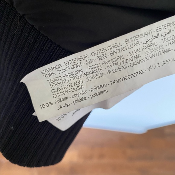 Zara TRF collection teddy bomber coat XXL - Picture 4 of 7